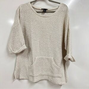 0303 Cozy chunk Y2K Knit Oversized | Neutral Slouchy grunge boho chic Sweater